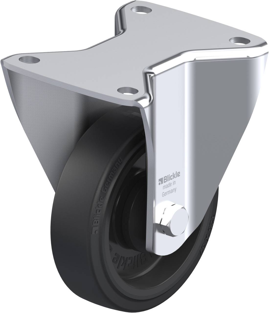 Blickle 43505 BH-POEV 125K-3 Fix görgő KerékØ: 125 mm Teherbírás (max.): 250 kg 1 db