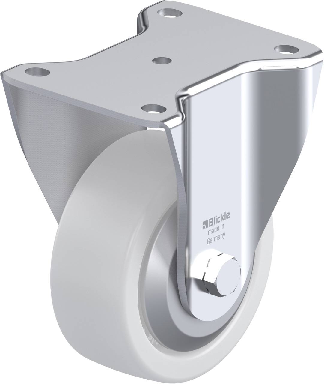 Blickle 663104 BH-SPO 127K-FA Fix görgő KerékØ: 125 mm Teherbírás (max.): 750 kg 1 db