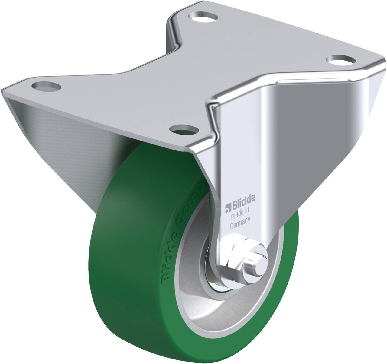 Blickle 675041 BK-ALST 100K-3 Fix görgő KerékØ: 100 mm Teherbírás (max.): 320 kg 1 db