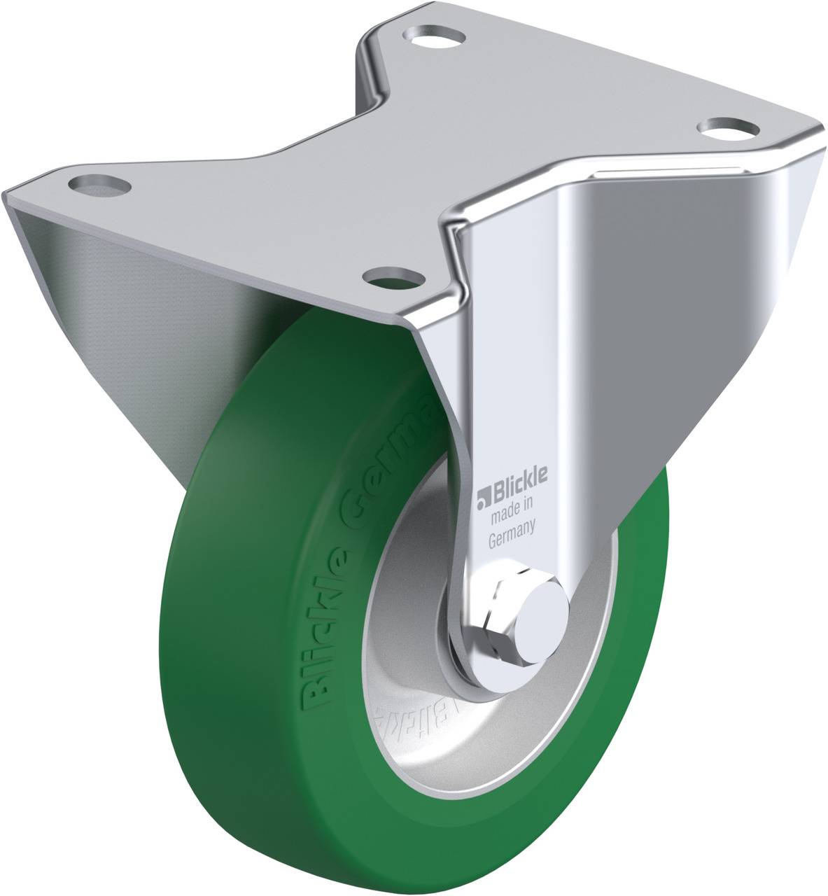 Blickle 650689 BK-ALST 125K-3 Fix görgő KerékØ: 125 mm Teherbírás (max.): 350 kg 1 db