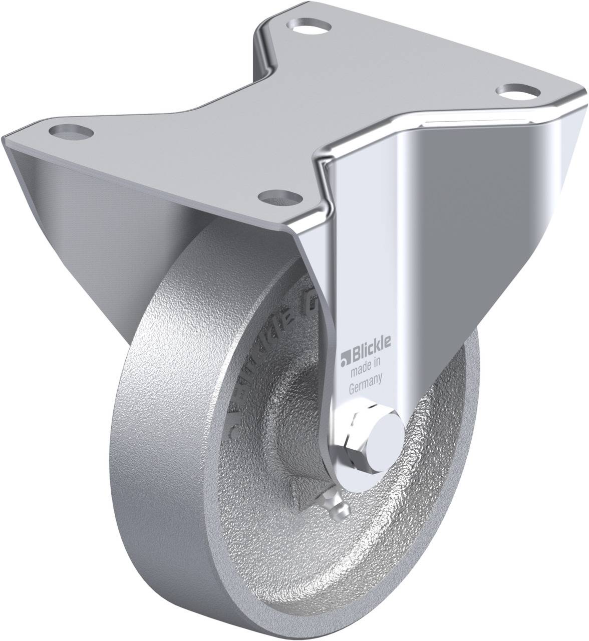 Blickle 267823 BK-G 125G-3 Fix görgő KerékØ: 125 mm Teherbírás (max.): 350 kg 1 db