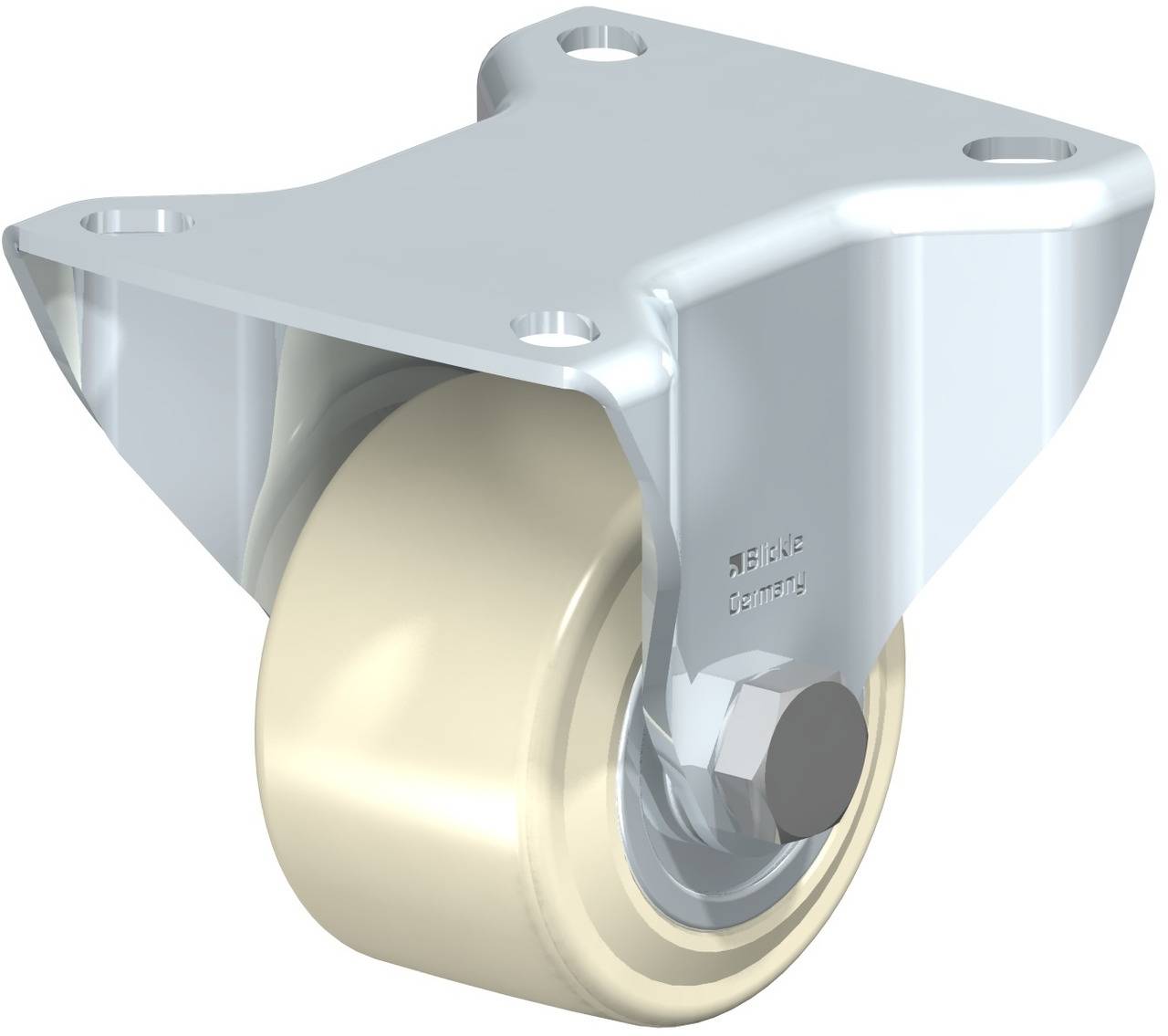 Blickle 760727 BK-GSPO 65K Fix görgő KerékØ: 65 mm Teherbírás (max.): 350 kg 1 db