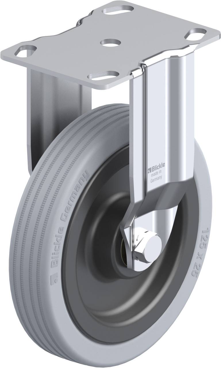 Blickle 345744 BKPA-VPA 125K Fix görgő KerékØ: 125 mm Teherbírás (max.): 100 kg 1 db