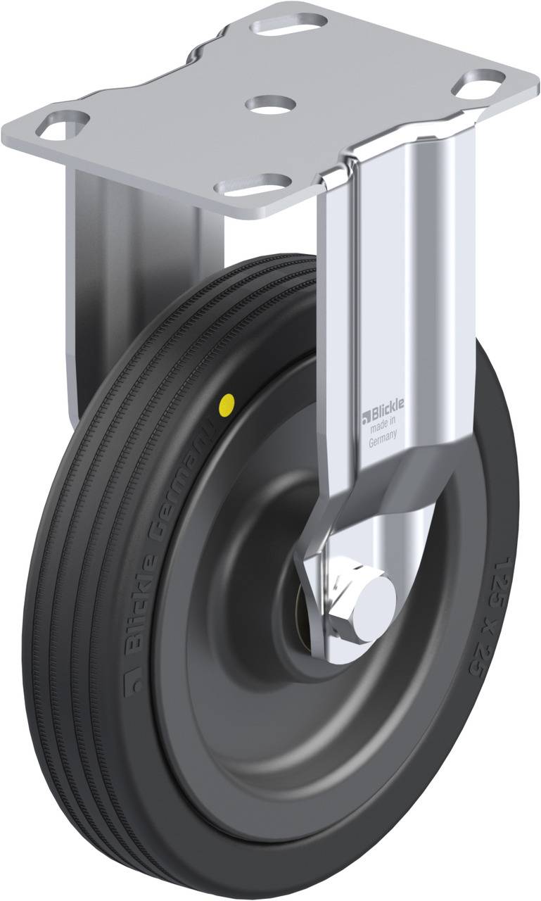 Blickle 349092 BKPA-VPA 125K-EL Fix görgő KerékØ: 125 mm Teherbírás (max.): 75 kg 1 db