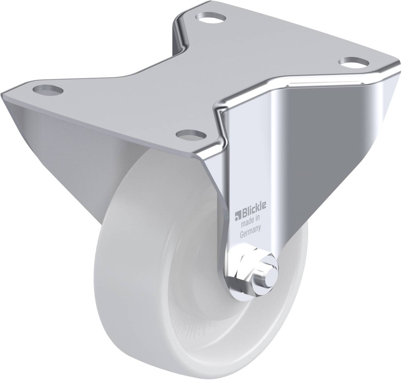 Blickle 612374 BK-PO 100KA-3 Fix görgő KerékØ: 100 mm Teherbírás (max.): 280 kg 1 db