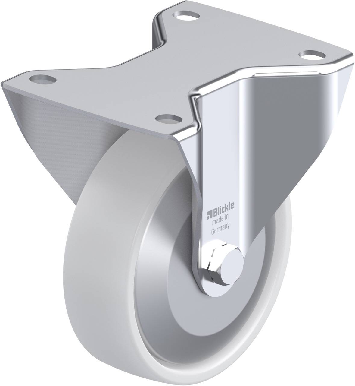 Blickle 746921 BK-PO 125KA-3-FA Fix görgő KerékØ: 125 mm Teherbírás (max.): 300 kg 1 db