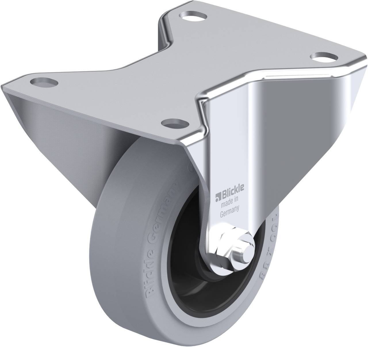 Blickle 528562 BK-POEV 100R-3-SG Fix görgő KerékØ: 100 mm Teherbírás (max.): 200 kg 1 db