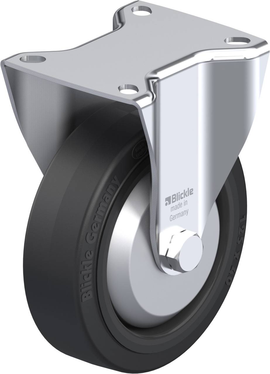 Blickle 346155 BK-POEV 125R-1-FA Fix görgő KerékØ: 125 mm Teherbírás (max.): 250 kg 1 db