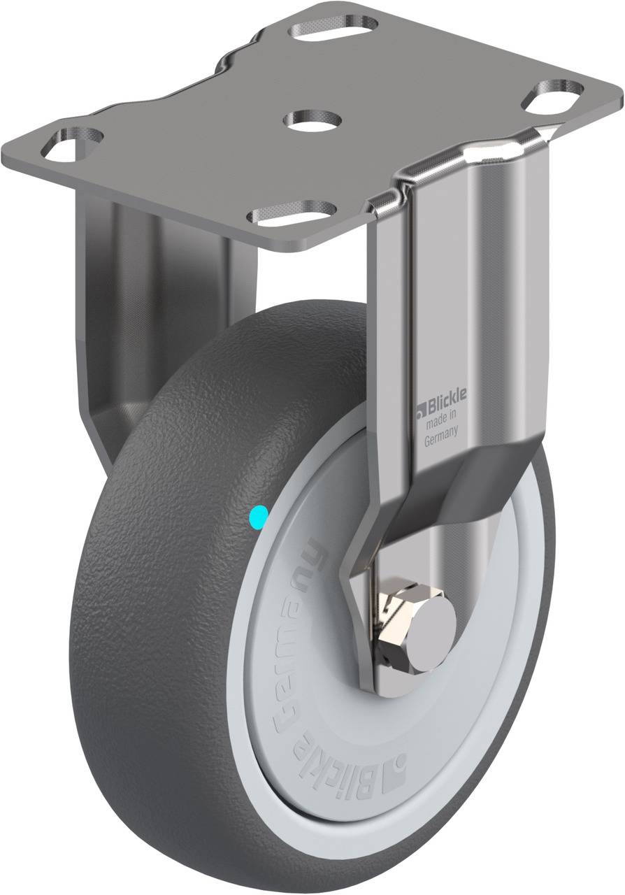 Blickle 760730 BKPXA-PATH 101KFD Fix görgő KerékØ: 100 mm Teherbírás (max.): 120 kg 1 db