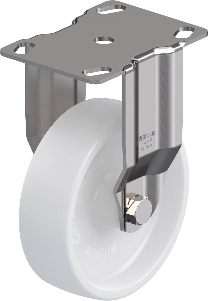 Blickle 758386 BKPXA-PO 101G Fix görgő KerékØ: 100 mm Teherbírás (max.): 120 kg 1 db
