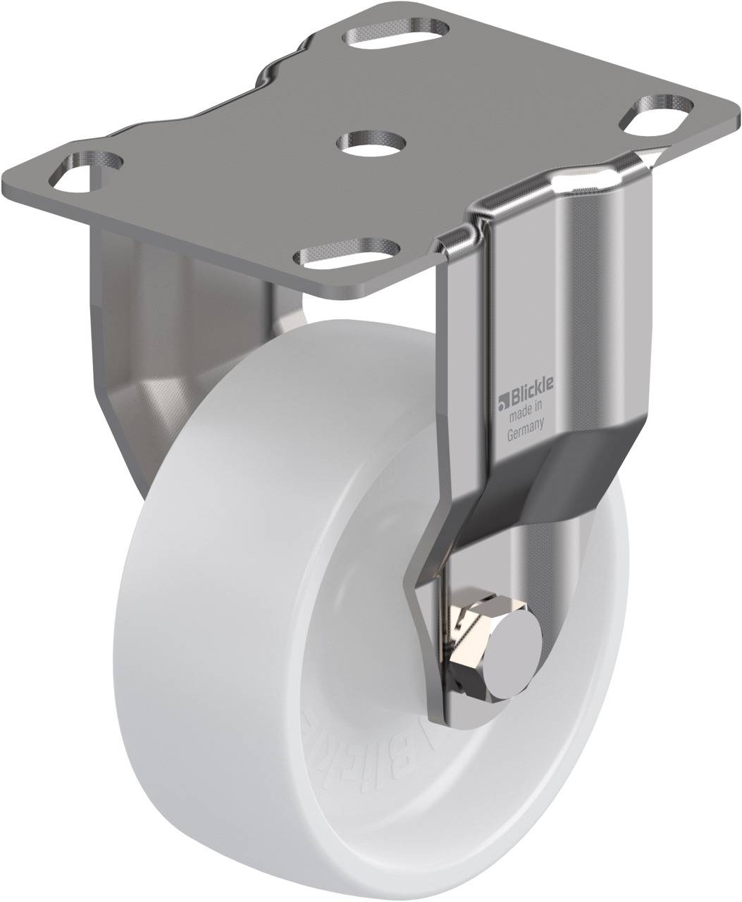 Blickle 422287 BKPXA-PO 80G Fix görgő KerékØ: 80 mm Teherbírás (max.): 120 kg 1 db