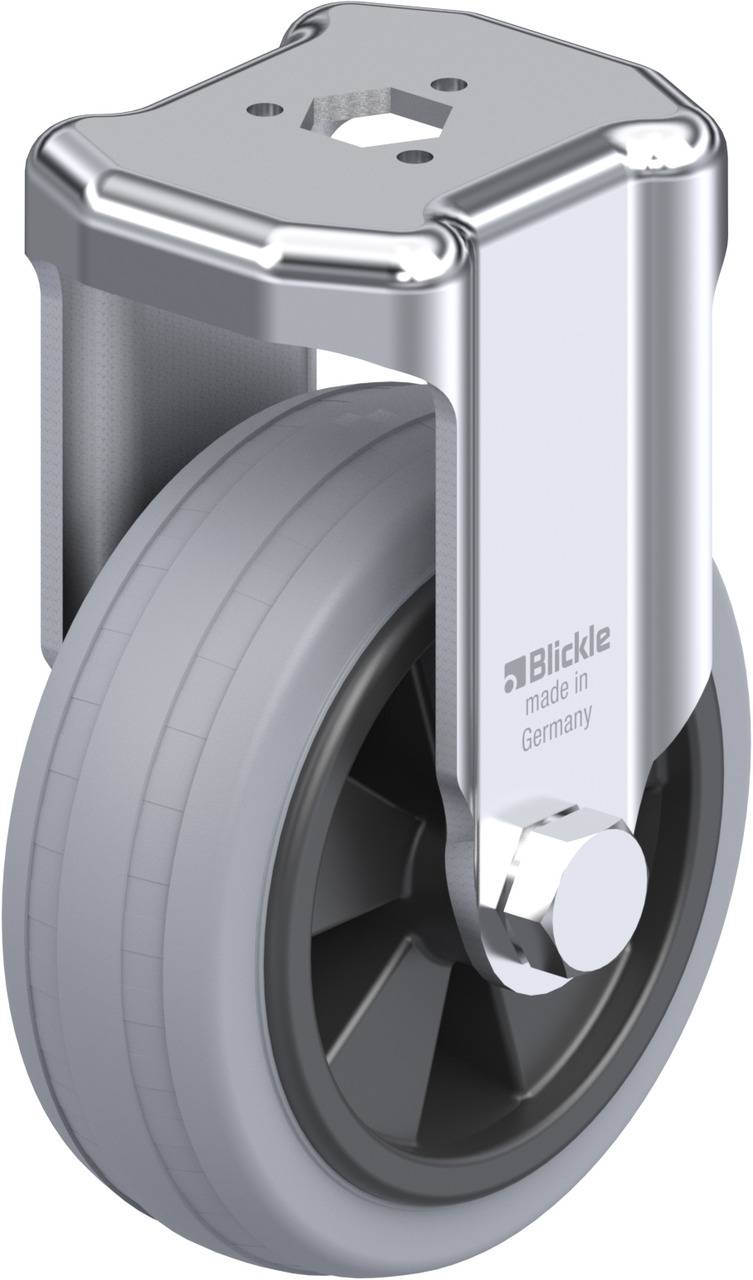 Blickle 310854 BKRA-VPA 80G Fix görgő KerékØ: 80 mm Teherbírás (max.): 80 kg 1 db