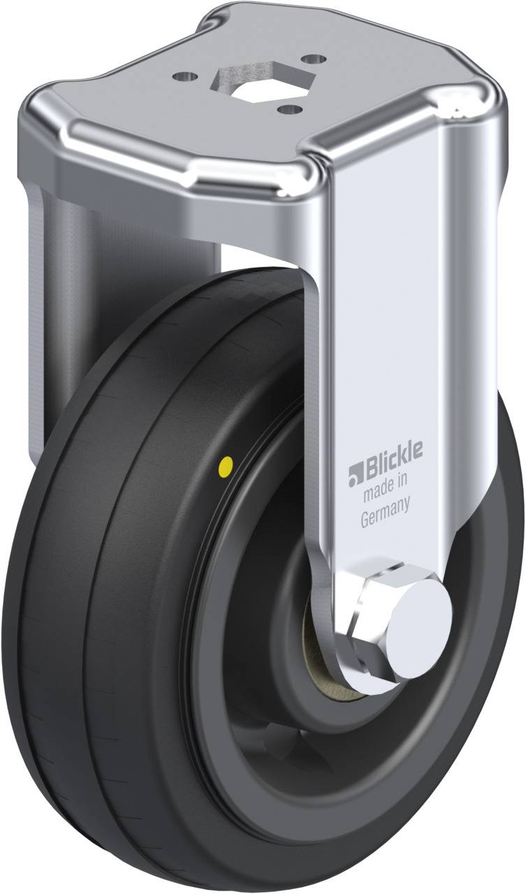 Blickle 613638 BKRA-VPA 80K-EL Fix görgő KerékØ: 80 mm Teherbírás (max.): 60 kg 1 db