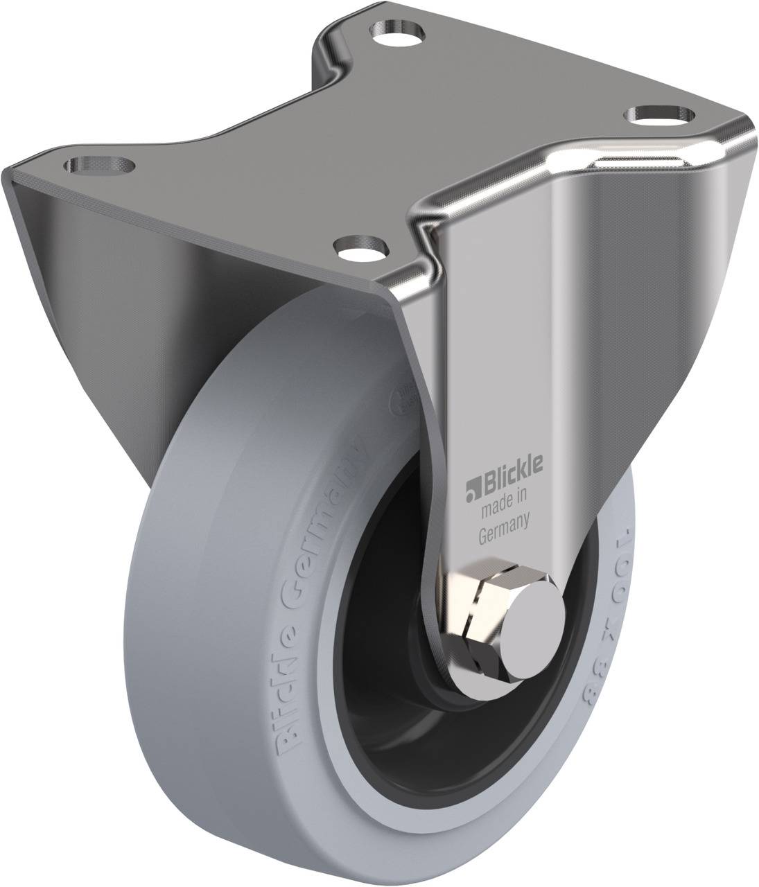 Blickle 758400 BKX-POEV 100XR-1-SG Fix görgő KerékØ: 100 mm Teherbírás (max.): 200 kg 1 db