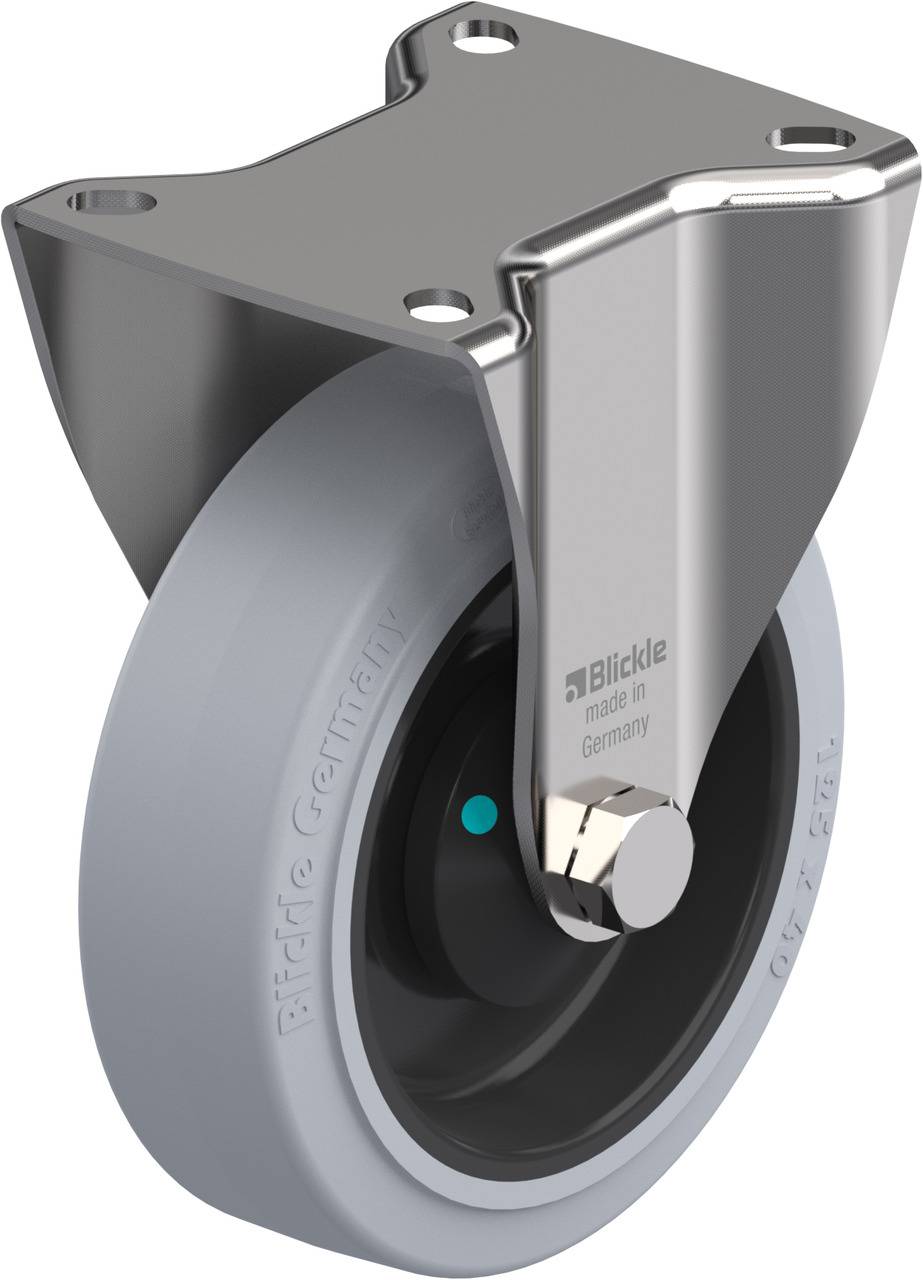 Blickle 758401 BKX-POEV 125KAD-1-SG Fix görgő KerékØ: 125 mm Teherbírás (max.): 250 kg 1 db
