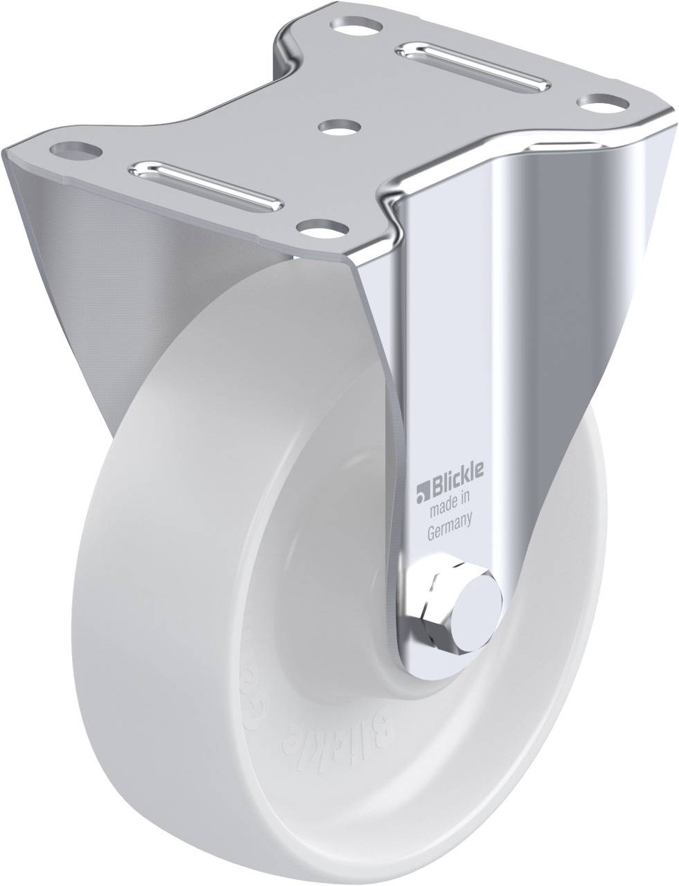 Blickle 22376 B-PO 150XR Fix görgő KerékØ: 150 mm Teherbírás (max.): 400 kg 1 db