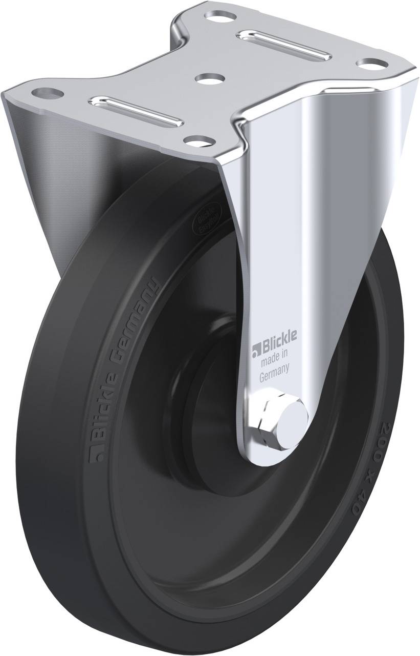 Blickle 754174 B-POEV 201KA Fix görgő KerékØ: 200 mm Teherbírás (max.): 400 kg 1 db