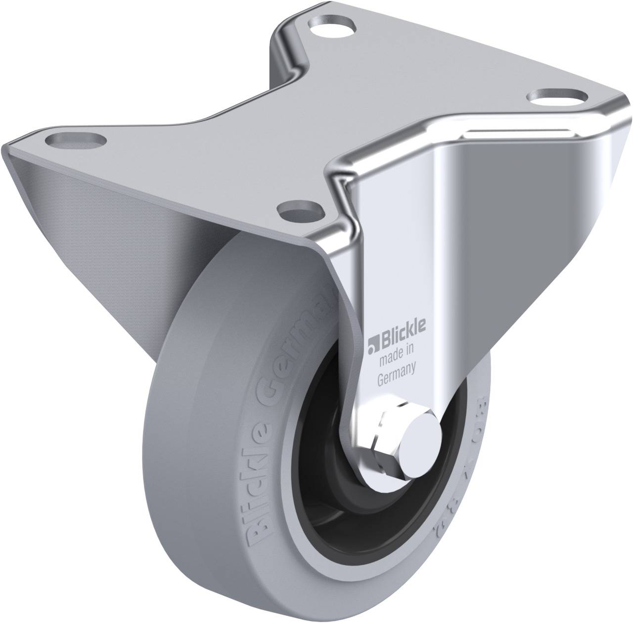 Blickle 604835 B-POEV 80R-SG Fix görgő KerékØ: 80 mm Teherbírás (max.): 140 kg 1 db