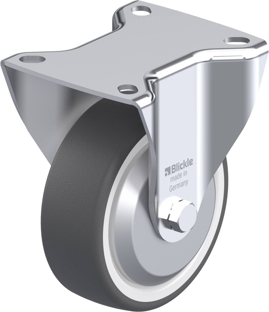 Blickle 26187 B-POTH 100R-FA Fix görgő KerékØ: 100 mm Teherbírás (max.): 250 kg 1 db