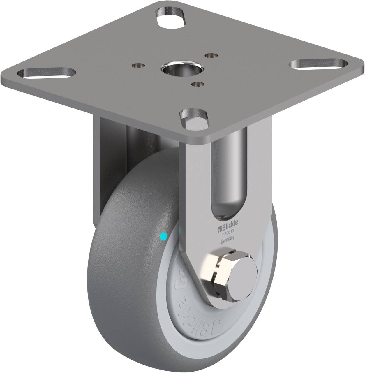 Blickle 754119 BPXA-TPA 50KFD Fix görgő KerékØ: 50 mm Teherbírás (max.): 50 kg 1 db