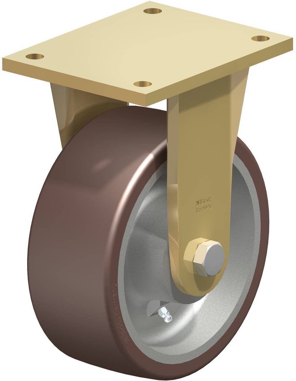 Blickle 742638 BS-GB 202K Fix görgő KerékØ: 200 mm Teherbírás (max.): 1600 kg 1 db