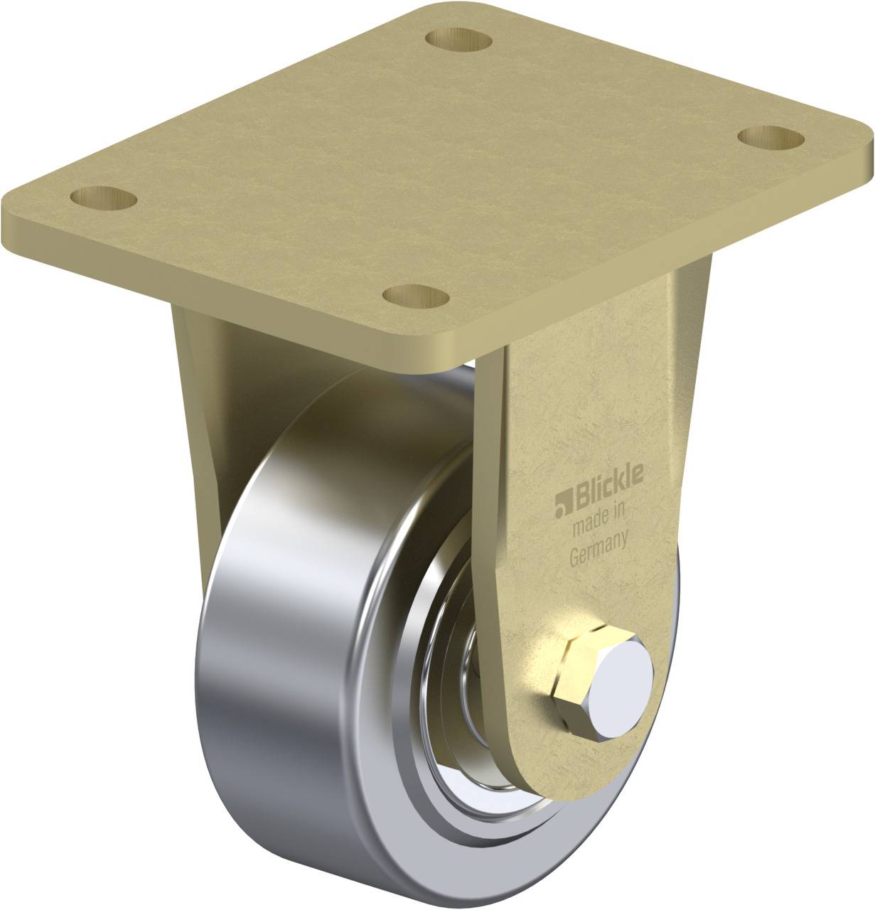 Blickle 608752 BS-SVS 100K Fix görgő KerékØ: 100 mm Teherbírás (max.): 1700 kg 1 db