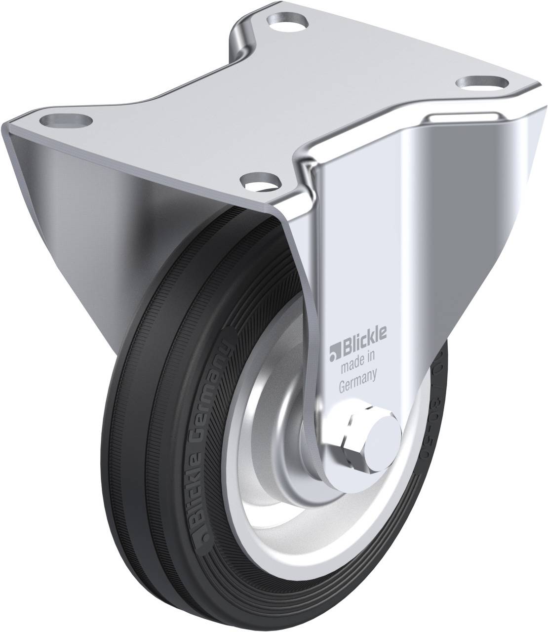 Blickle 35543 B-V 100R Fix görgő KerékØ: 100 mm Teherbírás (max.): 70 kg 1 db