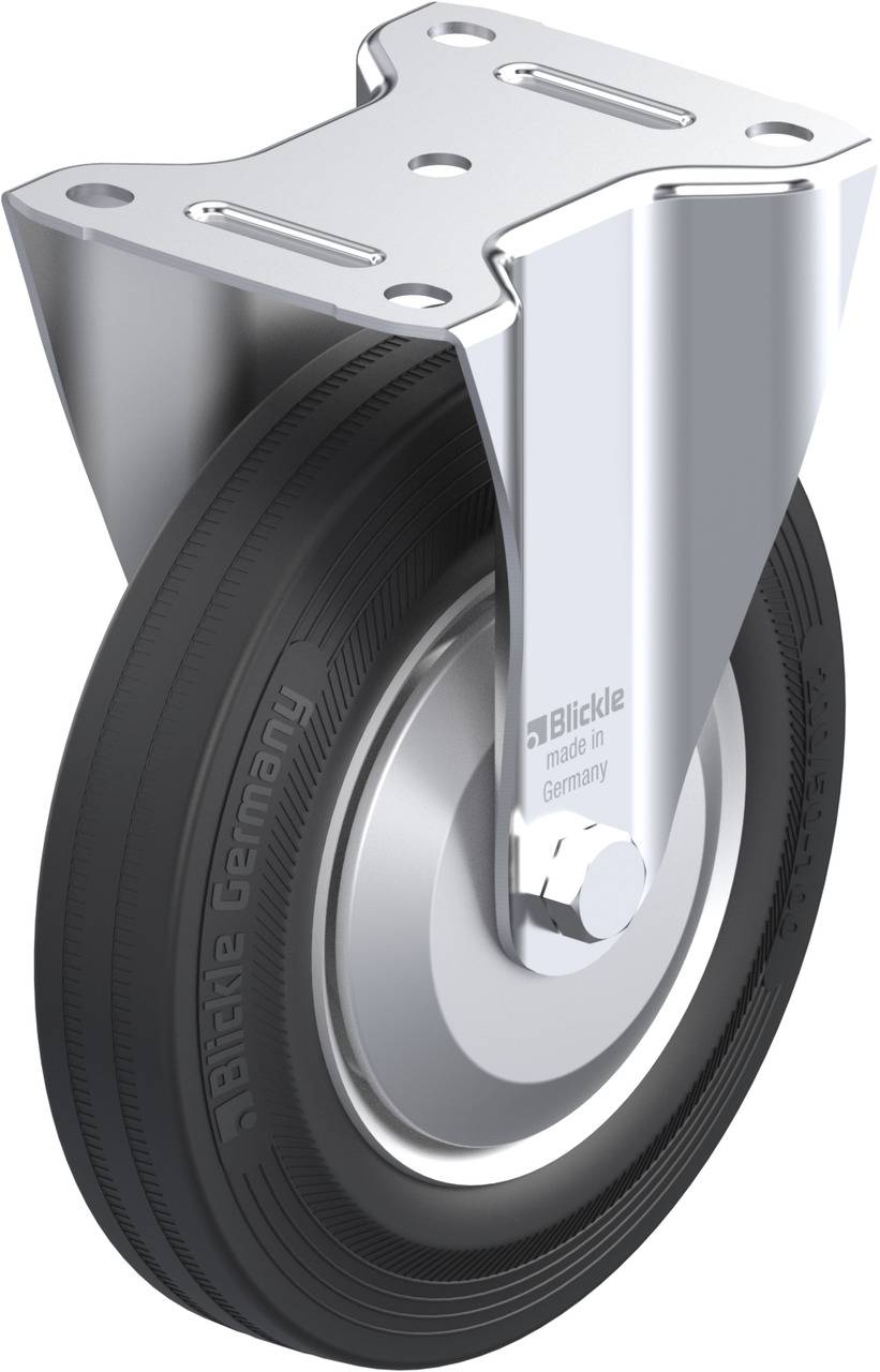 Blickle 53405 B-V 202R-FA Fix görgő KerékØ: 200 mm Teherbírás (max.): 205 kg 1 db