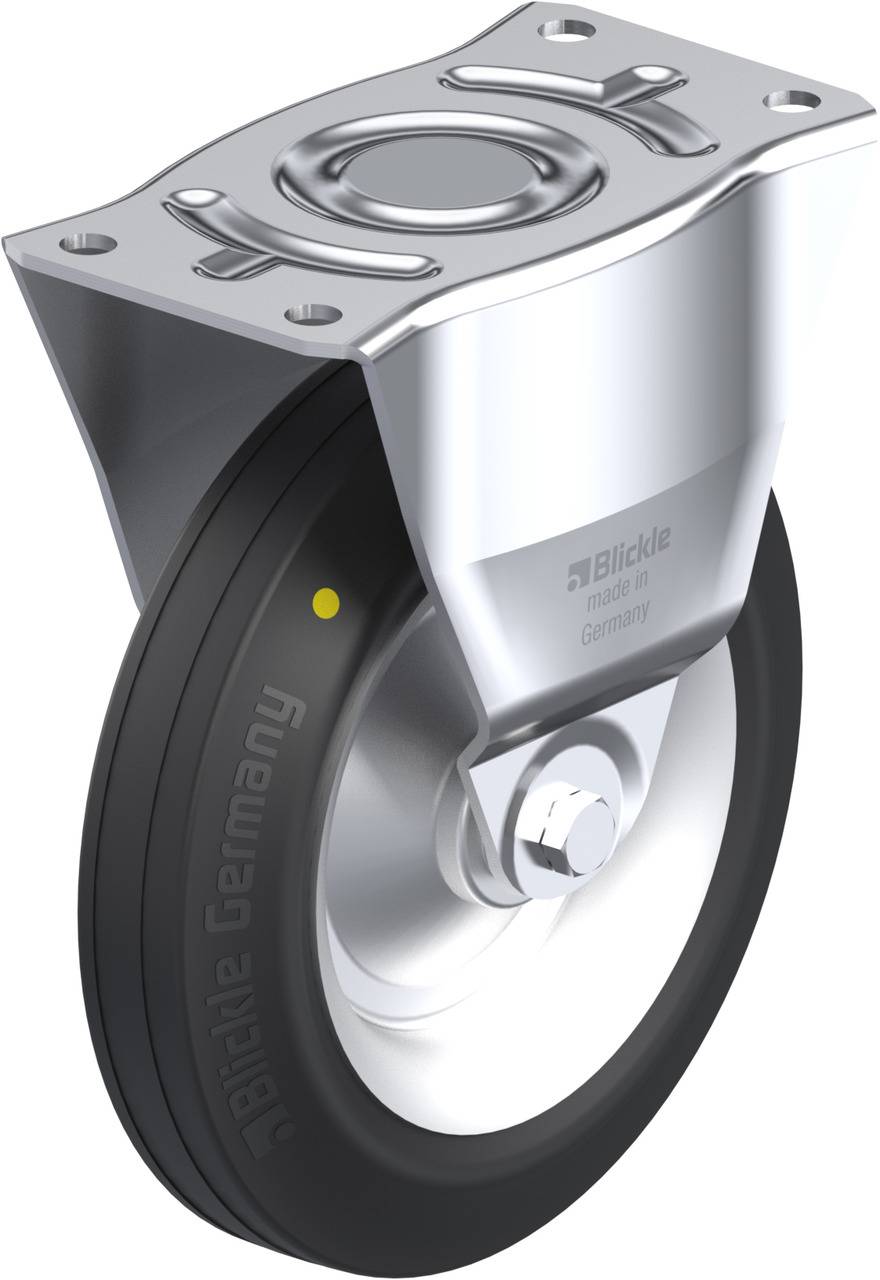 Blickle 92338 B-V 252R-EL Fix görgő KerékØ: 250 mm Teherbírás (max.): 295 kg 1 db
