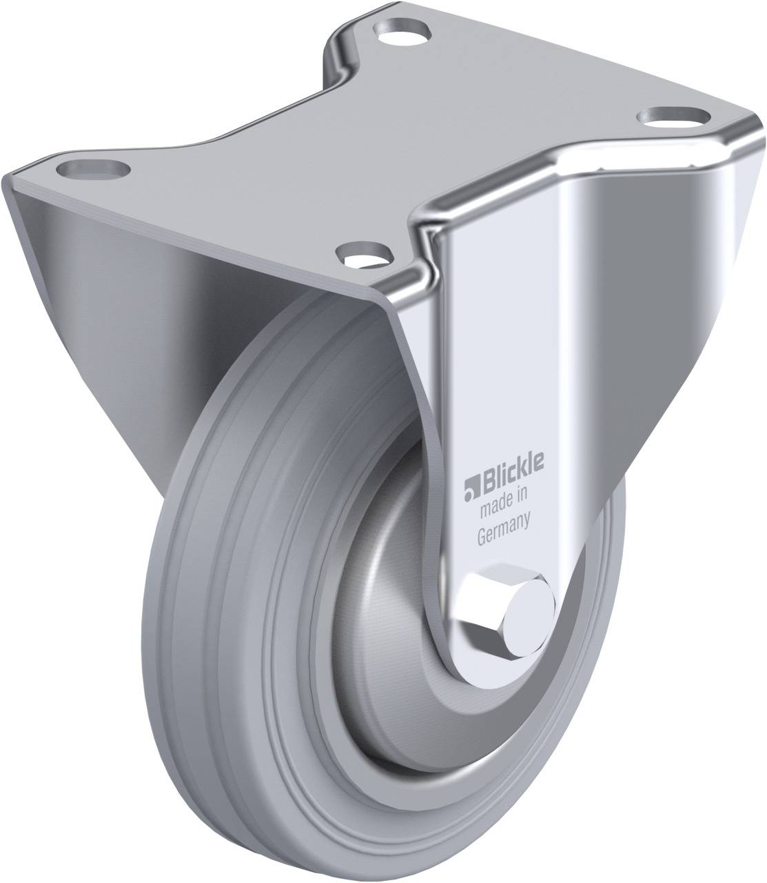 Blickle 739035 B-VE 100R-SG-FA Fix görgő KerékØ: 100 mm Teherbírás (max.): 70 kg 1 db