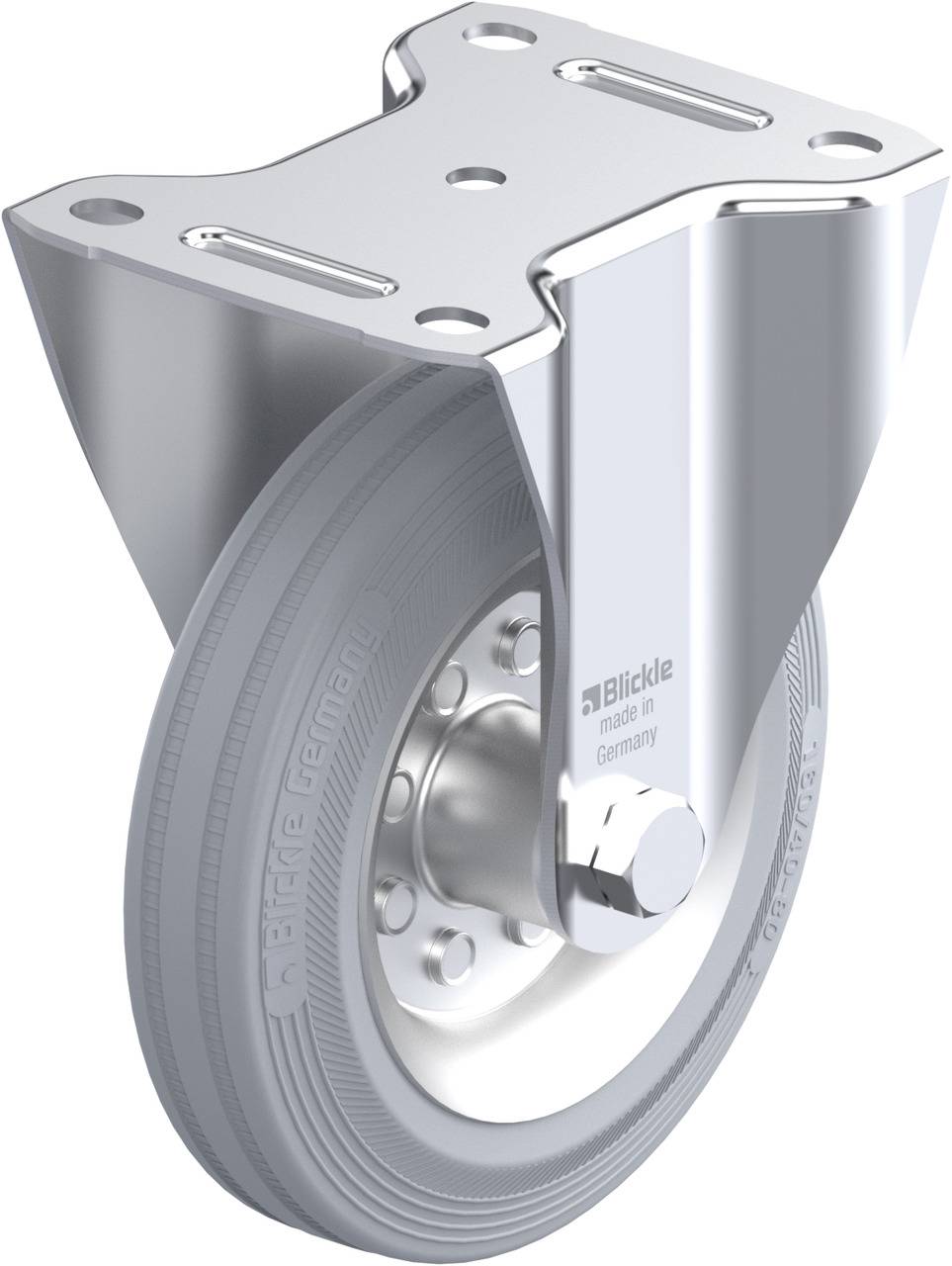 Blickle 357798 B-VE 160R-SG Fix görgő KerékØ: 160 mm Teherbírás (max.): 135 kg 1 db