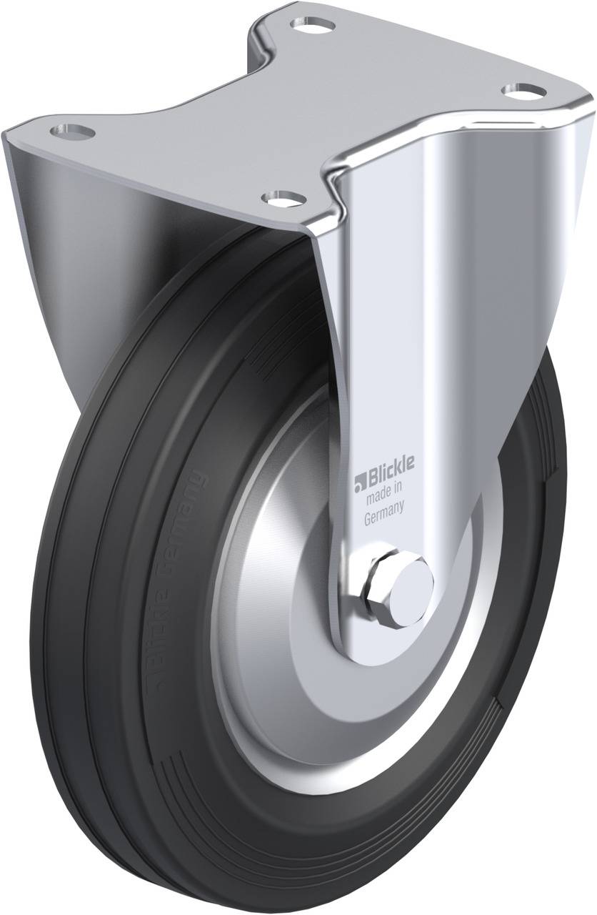 Blickle 345660 B-VE 200R-FA Fix görgő KerékØ: 200 mm Teherbírás (max.): 205 kg 1 db