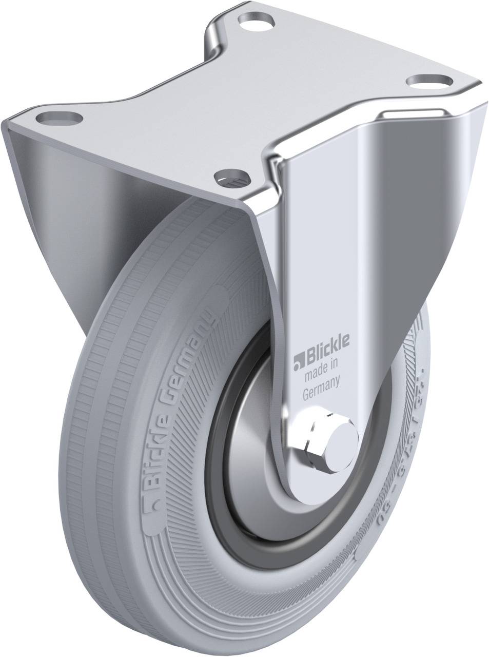 Blickle 548552 B-VPP 125G-SG-FA Fix görgő KerékØ: 125 mm Teherbírás (max.): 100 kg 1 db