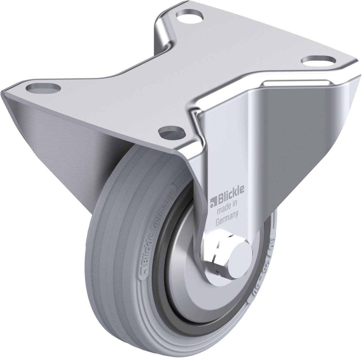 Blickle 738203 B-VPP 80G-SG-FA Fix görgő KerékØ: 80 mm Teherbírás (max.): 50 kg 1 db