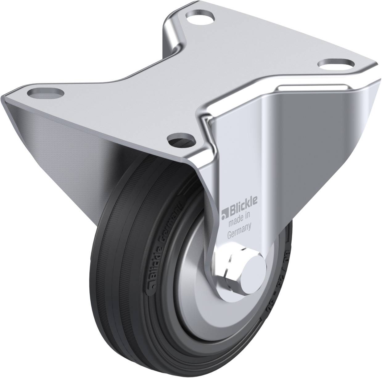 Blickle 88054 B-VPP 80R-FA Fix görgő KerékØ: 80 mm Teherbírás (max.): 50 kg 1 db