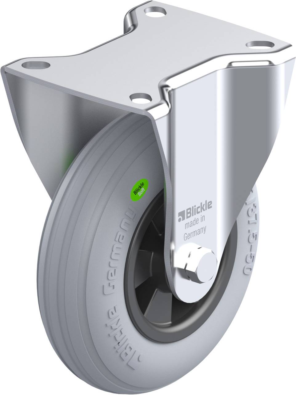 Blickle 849978 B-VWPP 125R-SG Fix görgő KerékØ: 125 mm Teherbírás (max.): 50 kg 1 db