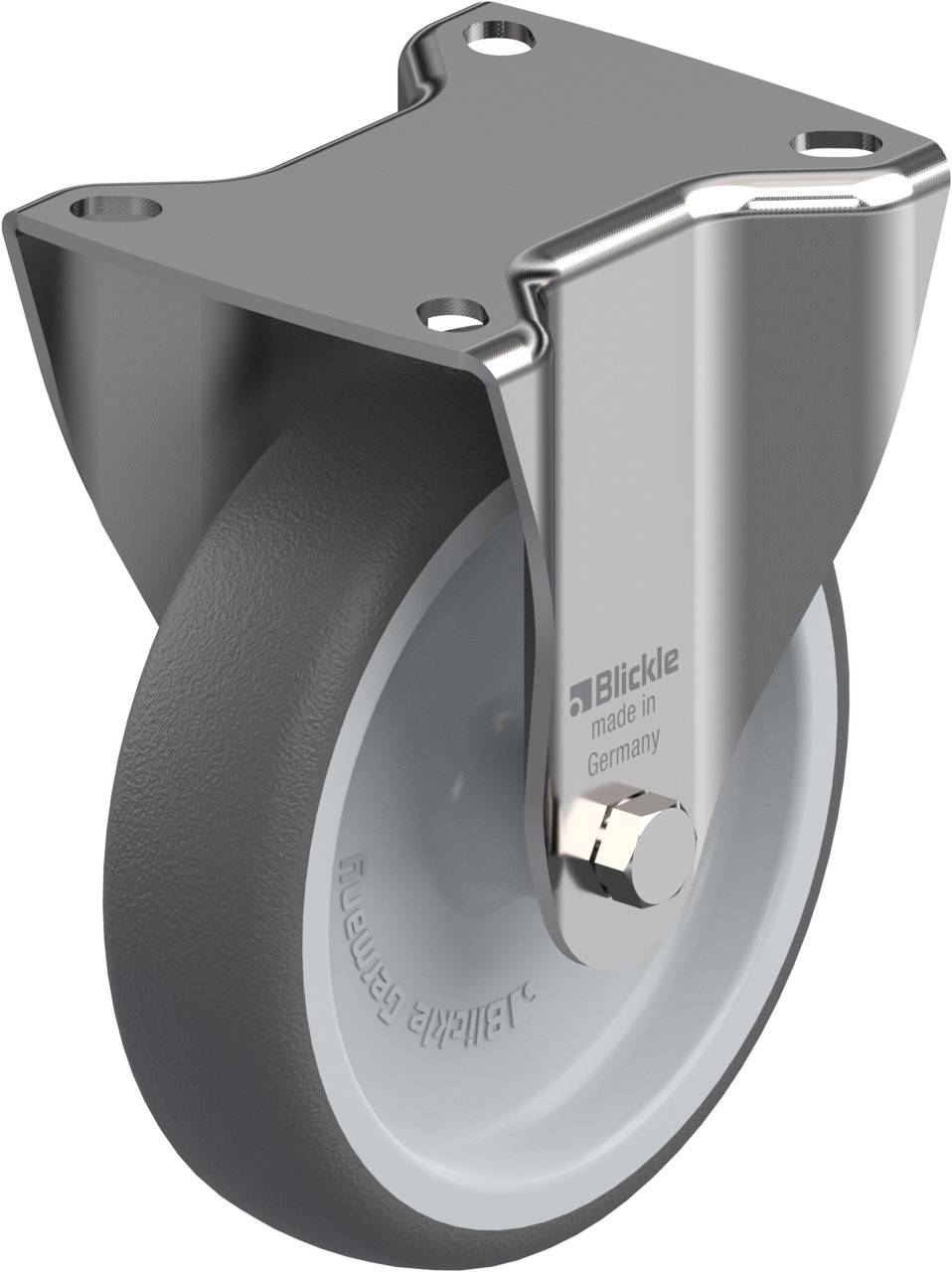 Blickle 847089 BX-PATH 125G Fix görgő KerékØ: 125 mm Teherbírás (max.): 250 kg 1 db