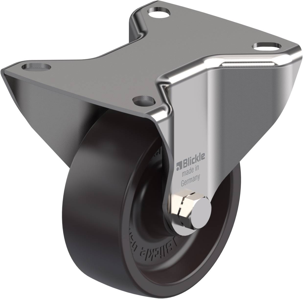 Blickle 610071 BX-PHN 81G Fix görgő KerékØ: 80 mm Teherbírás (max.): 100 kg 1 db
