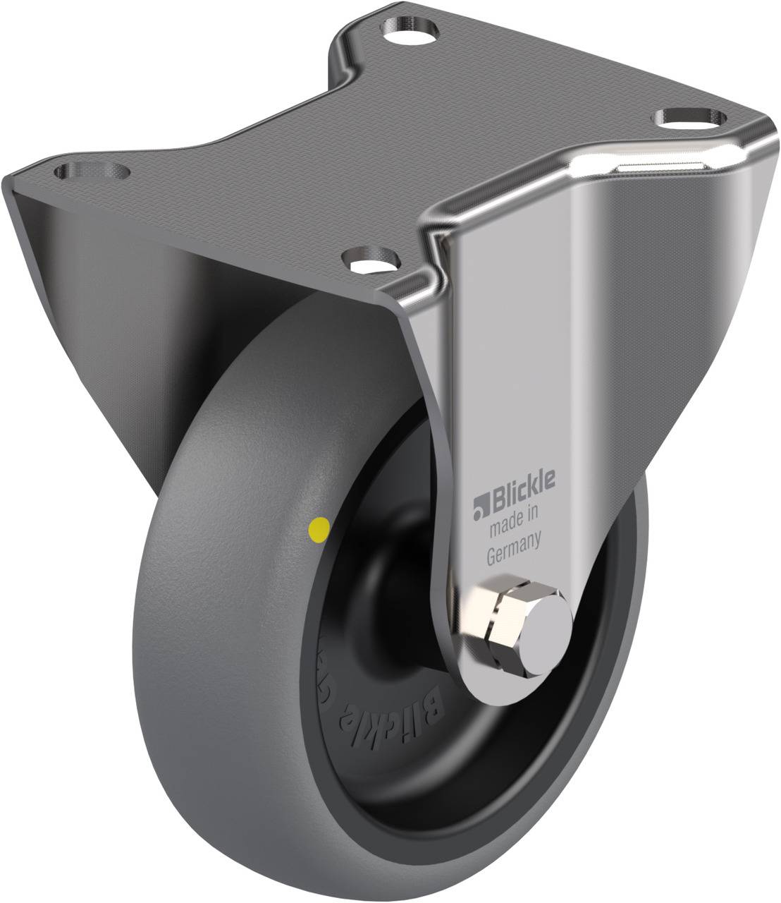 Blickle 853599 BX-TPA 102G-ELS Fix görgő KerékØ: 100 mm Teherbírás (max.): 70 kg 1 db
