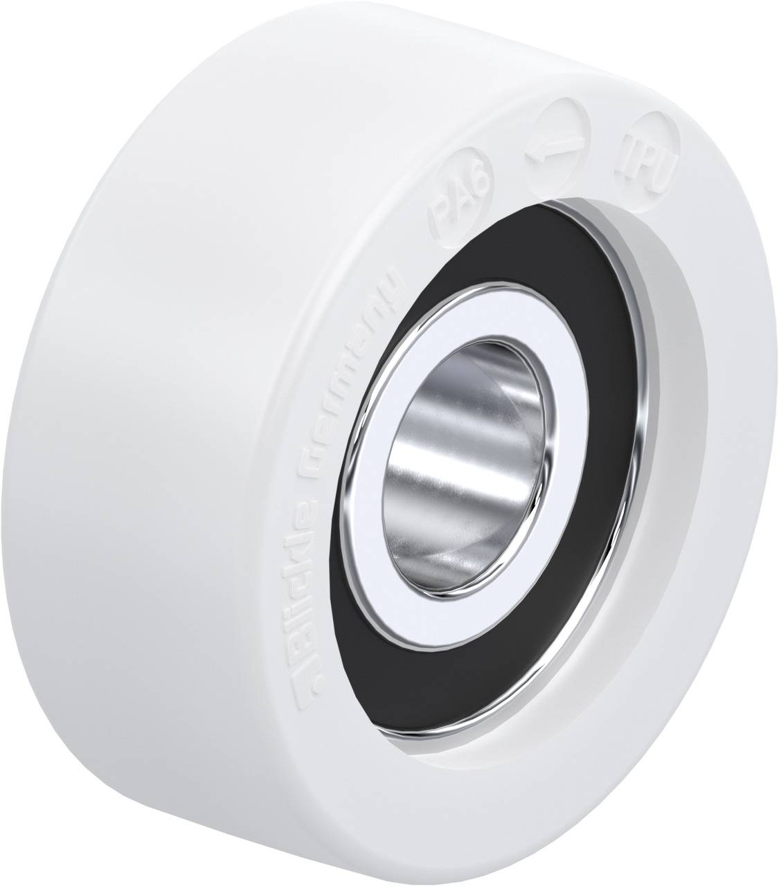 Blickle 761486 FPO 40x16/12-10K Vezető görgő KerékØ: 40 mm Teherbírás (max.): 110 kg 1 db