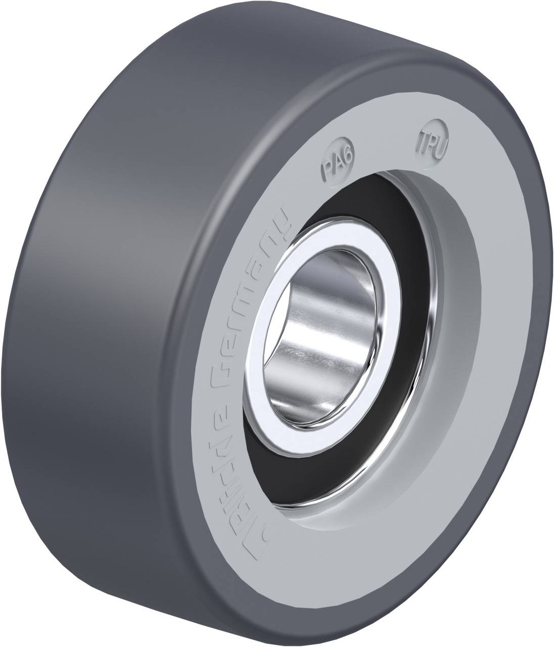 Blickle 842322 FPTH 70x25/20-14K Vezető görgő KerékØ: 70 mm Teherbírás (max.): 160 kg 1 db