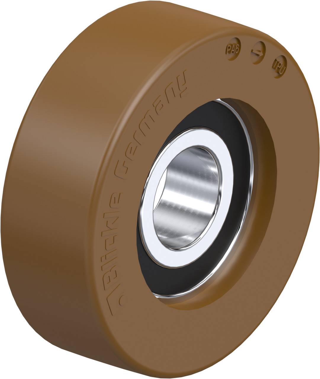 Blickle 757452 FPU 60x20/17-12K Vezető görgő KerékØ: 60 mm Teherbírás (max.): 80 kg 1 db