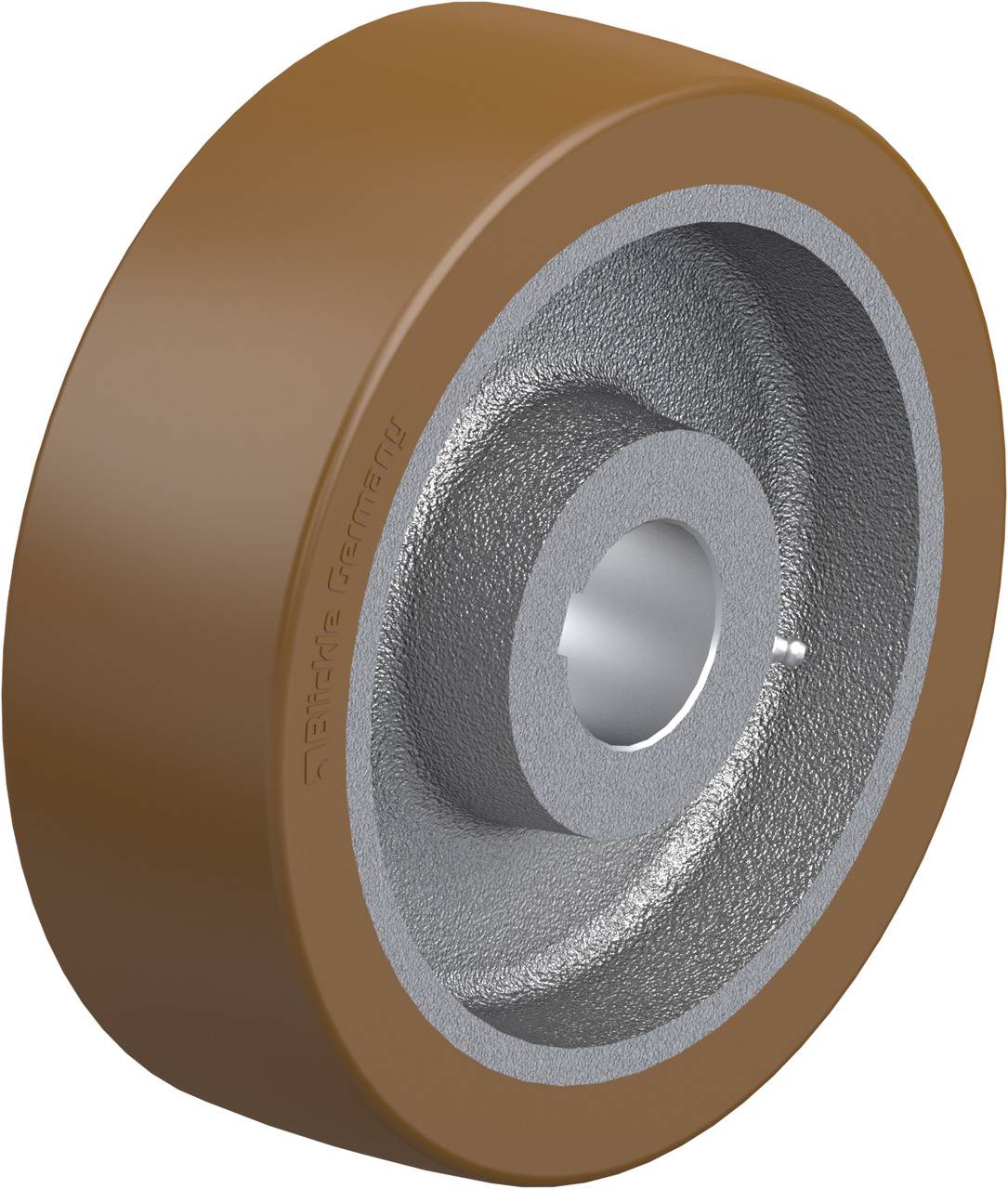 Blickle 754354 GBN 252/50H7 Hajtókerék KerékØ: 250 mm Teherbírás (max.): 1800 kg 1 db