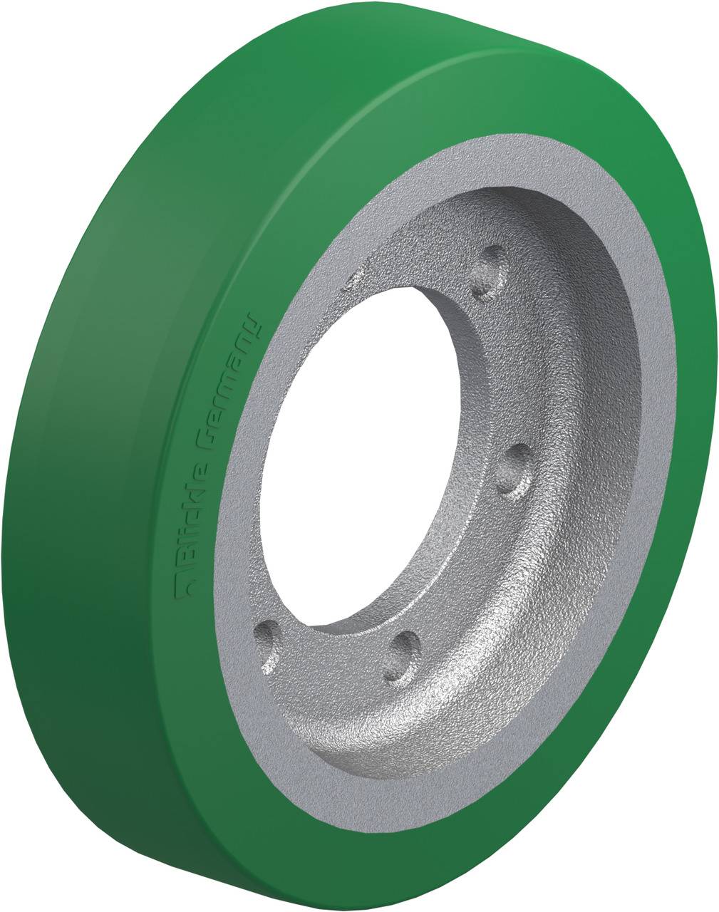 Blickle 754390 GSTA 404/6 Karimás kerék KerékØ: 400 mm Teherbírás (max.): 2500 kg 1 db