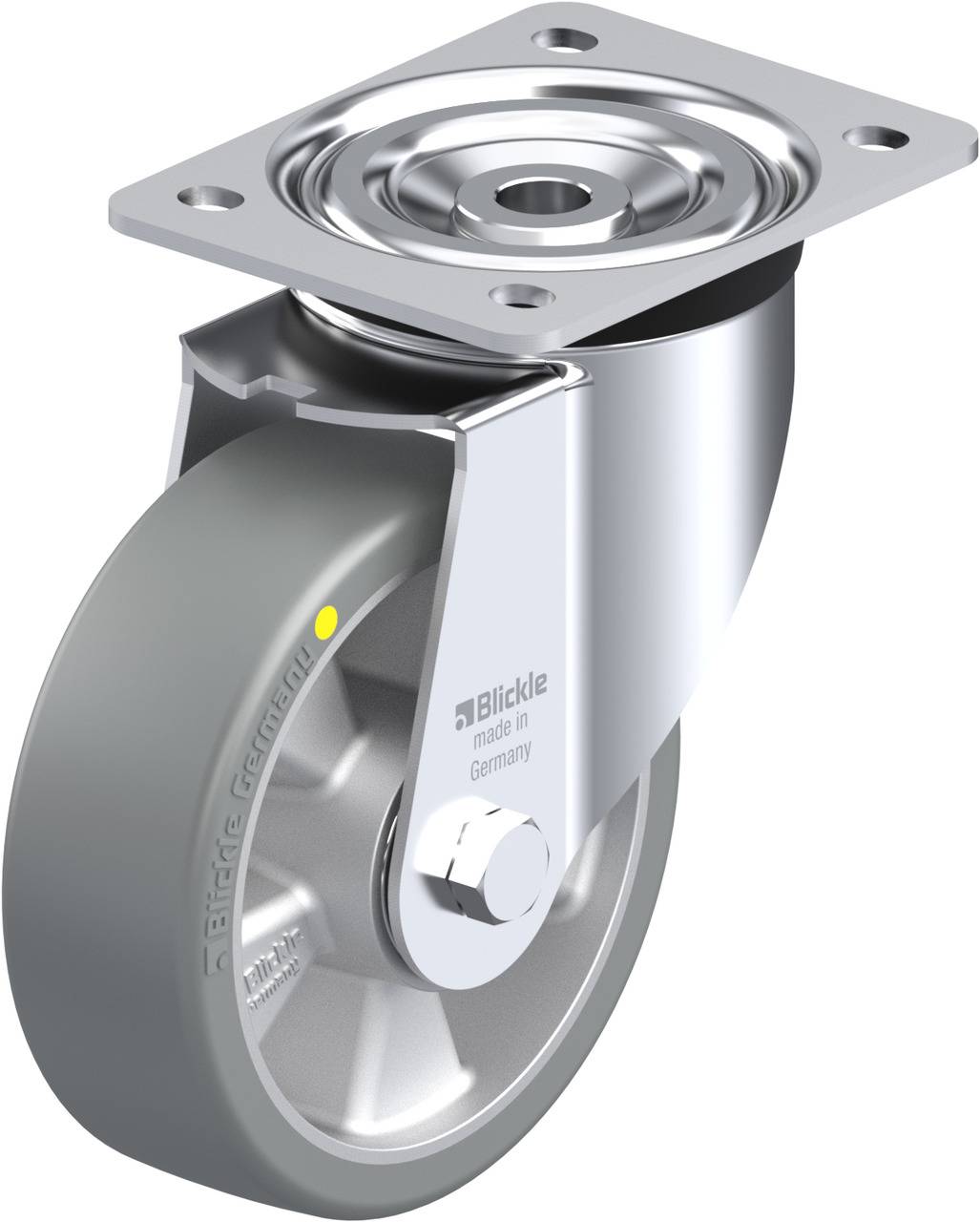 Blickle 625640 L-ALTH 150K-AS Beálló görgő KerékØ: 150 mm Teherbírás (max.): 400 kg 1 db