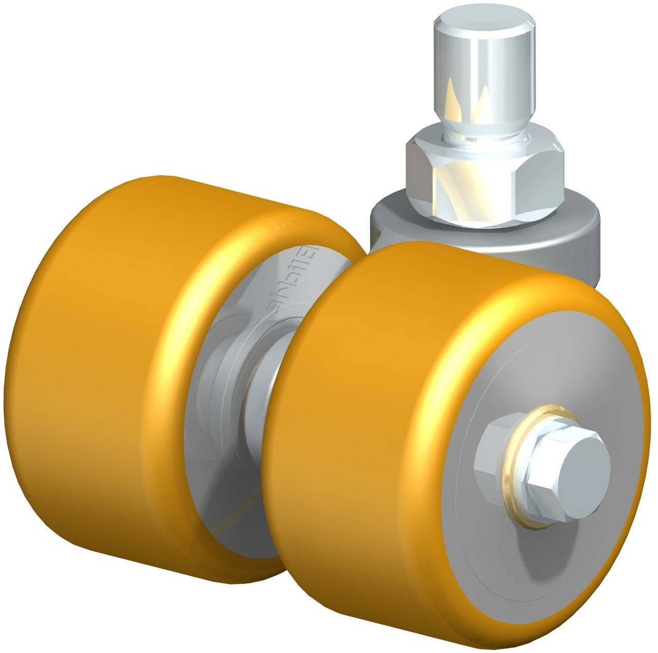 Blickle 839207 LD-VSTH 60K Kettős forgó kerék KerékØ: 60 mm Teherbírás (max.): 250 kg 1 db
