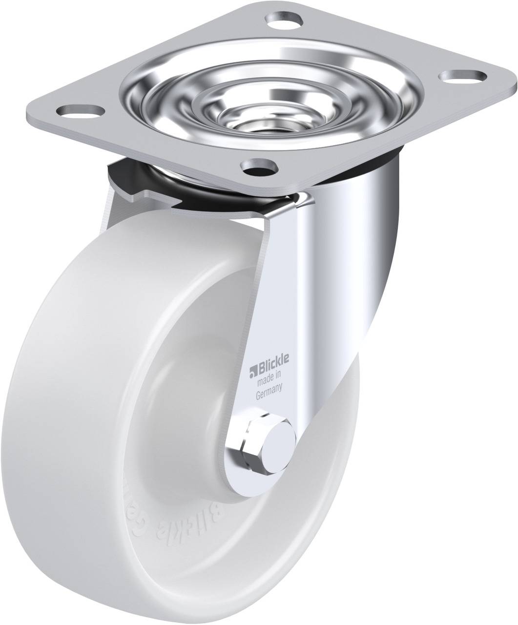 Blickle 378505 LE-PO 100R Beálló görgő KerékØ: 100 mm Teherbírás (max.): 150 kg 1 db