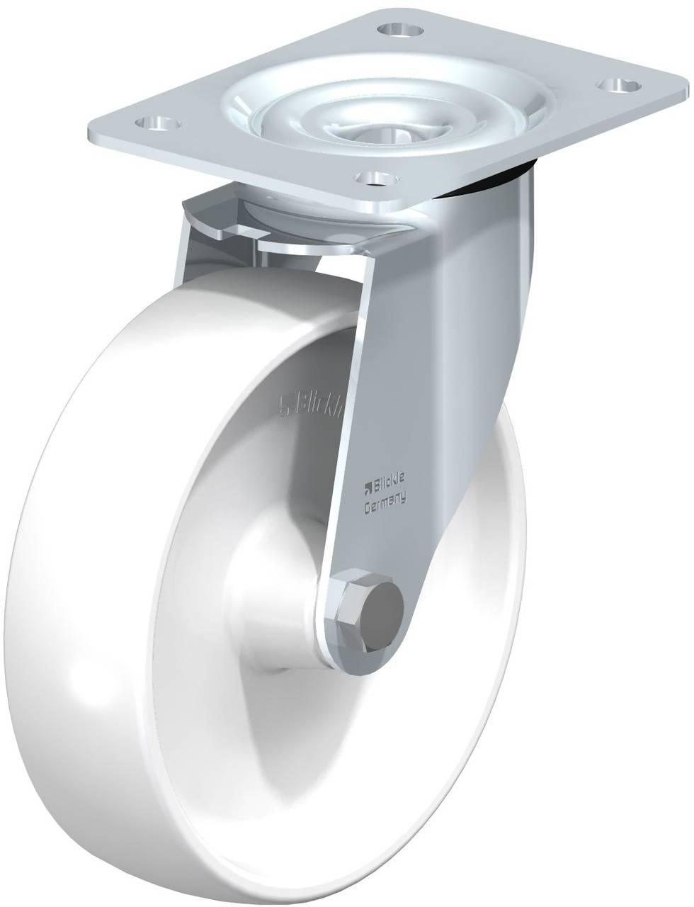 Blickle 571273 LE-PO 175R Beálló görgő KerékØ: 175 mm Teherbírás (max.): 300 kg 1 db