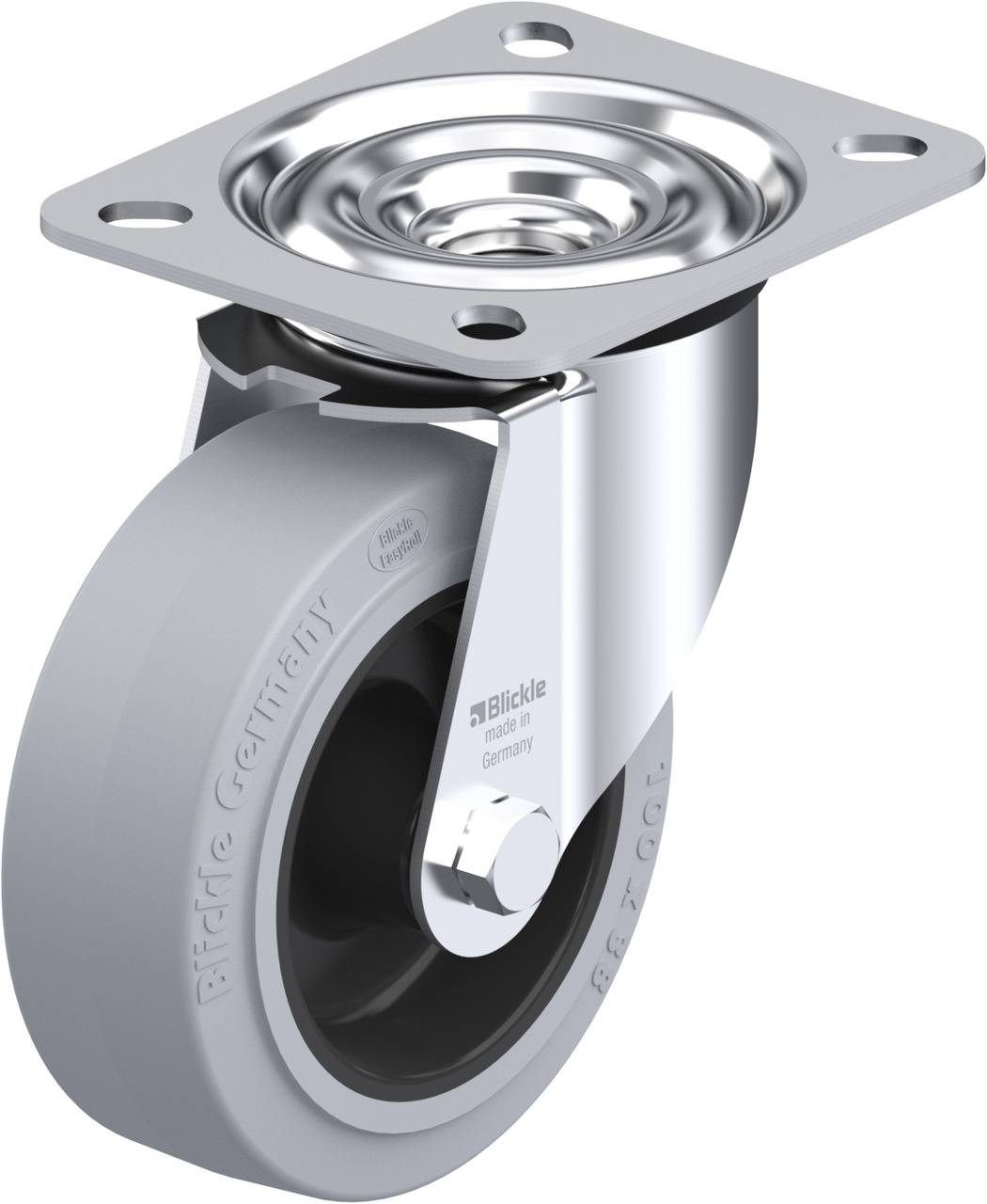 Blickle 591172 LE-POEV 100G-SG Beálló görgő KerékØ: 100 mm Teherbírás (max.): 150 kg 1 db