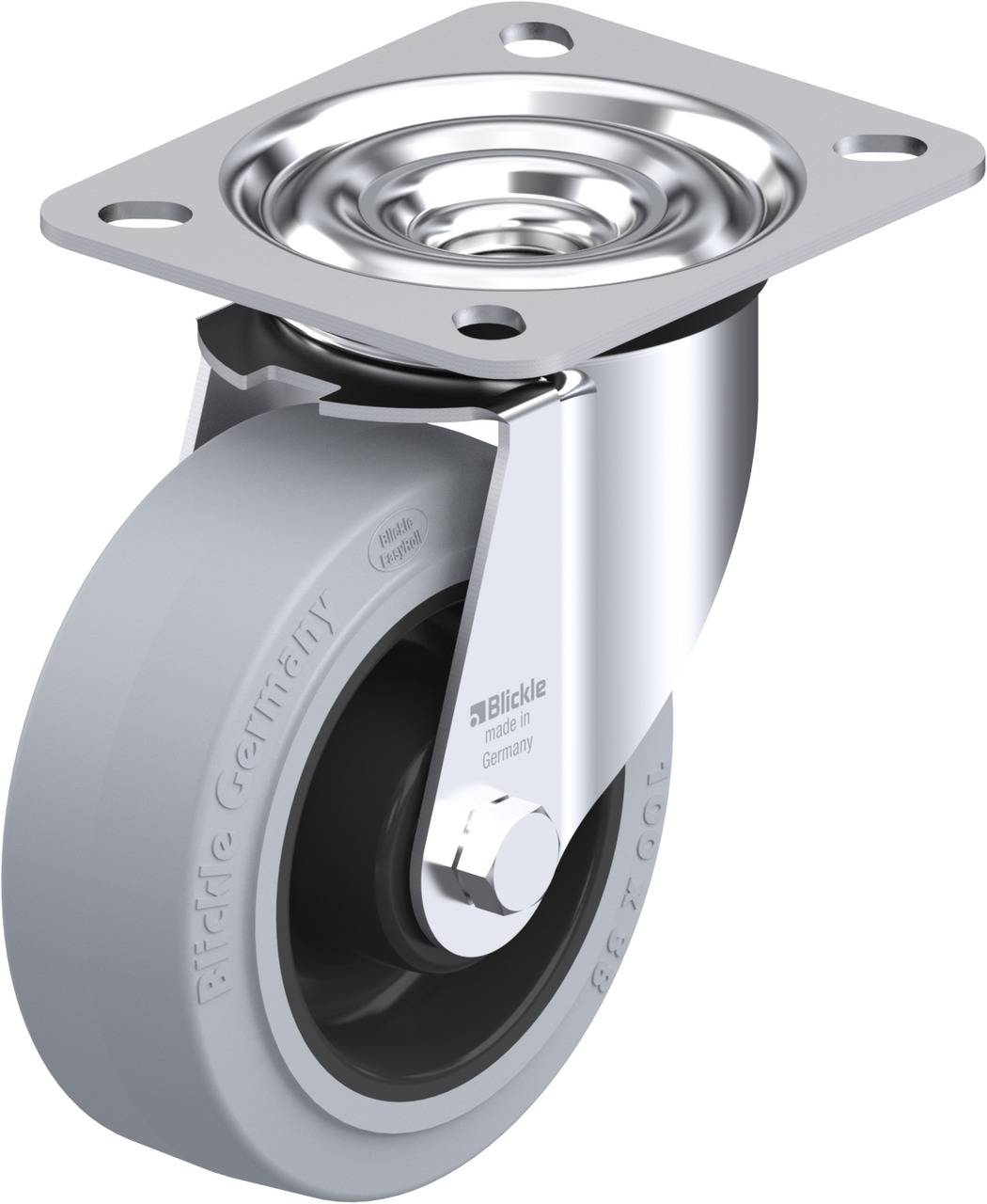 Blickle 313395 LE-POEV 100R-SG Beálló görgő KerékØ: 100 mm Teherbírás (max.): 150 kg 1 db
